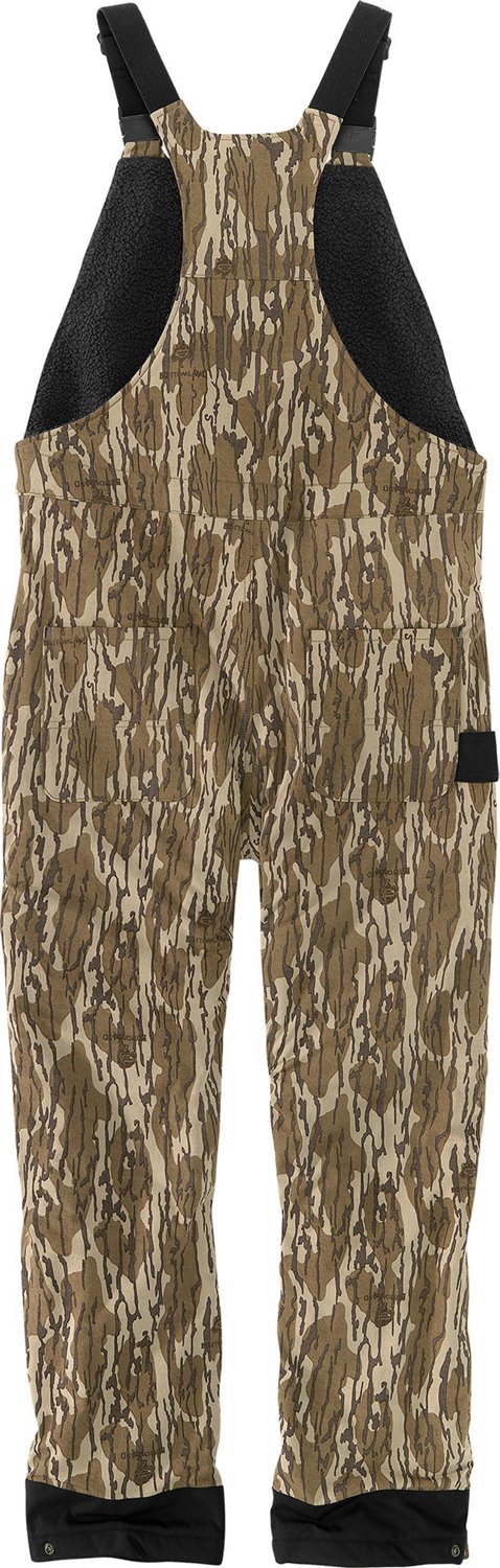 Carhartt Men's Super Dux Relaxed Fit Camo Bib Overalls Academy