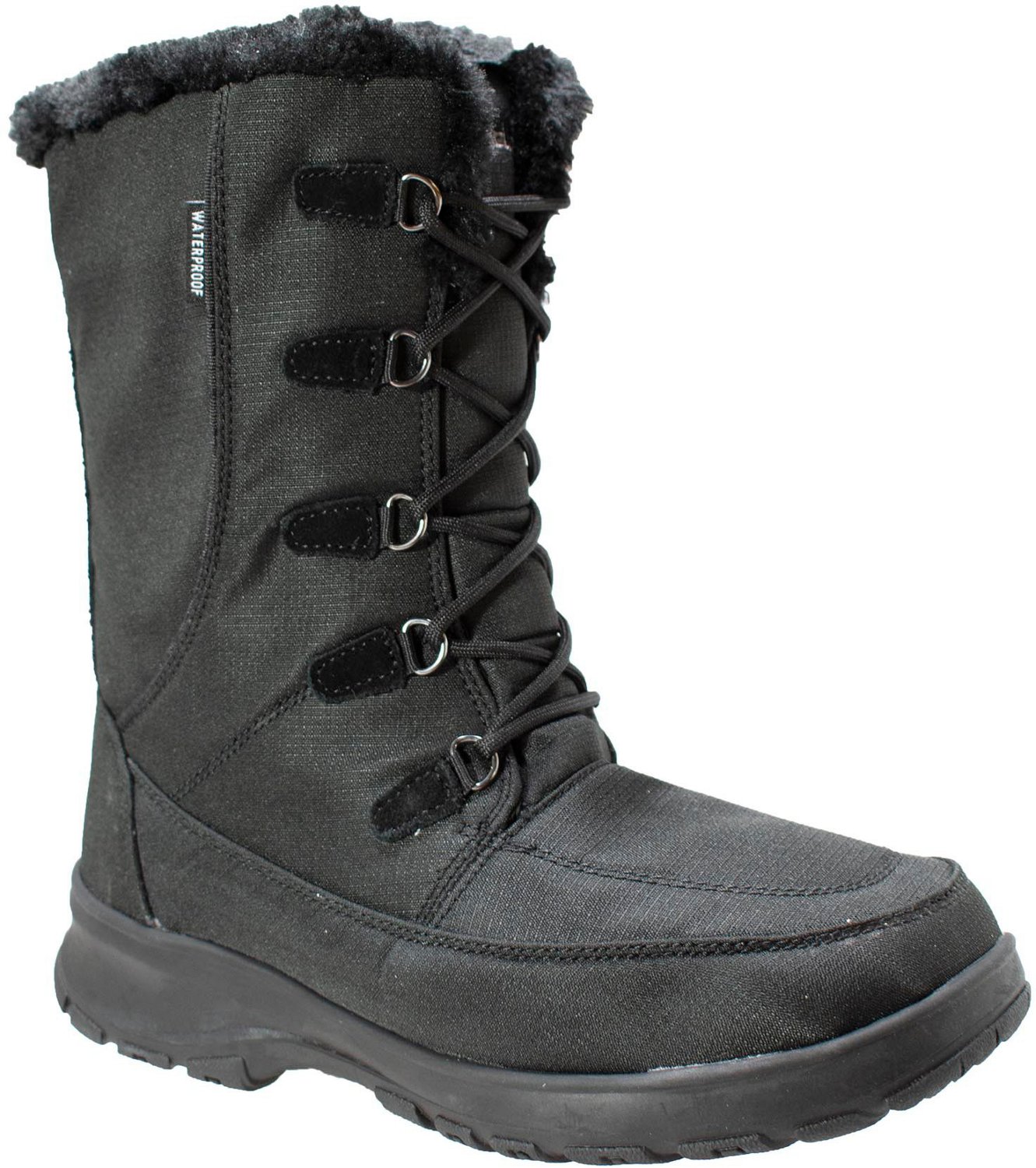 WinterTec Women's Waterproof Nylon Suede Trim Winter Boots - view number 2