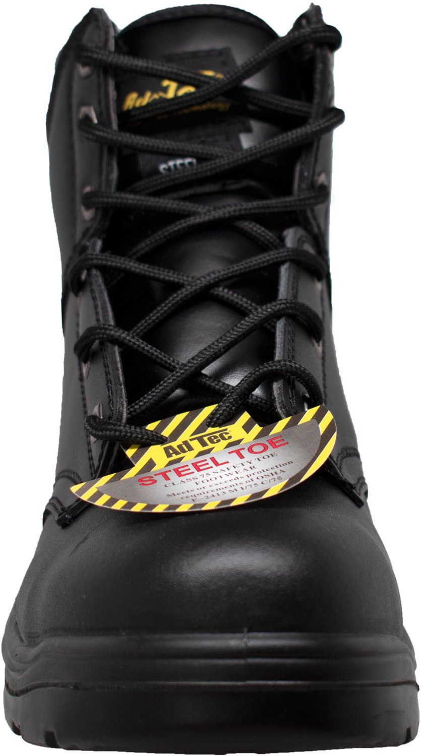 AdTec Men's 6 in Steel Toe Work Boots - view number 3