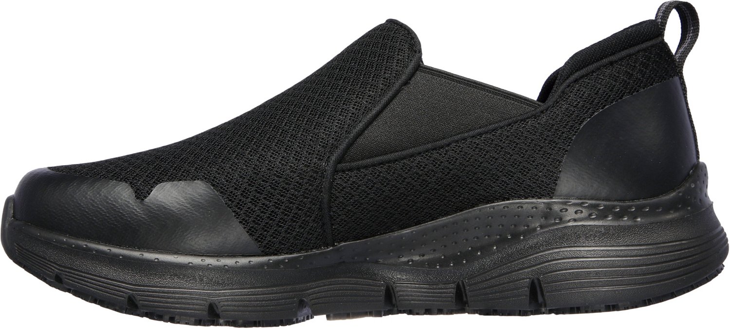 SKECHERS Men's Slip-On Arch Fit Slip-Resistant Tineid Shoes | Academy