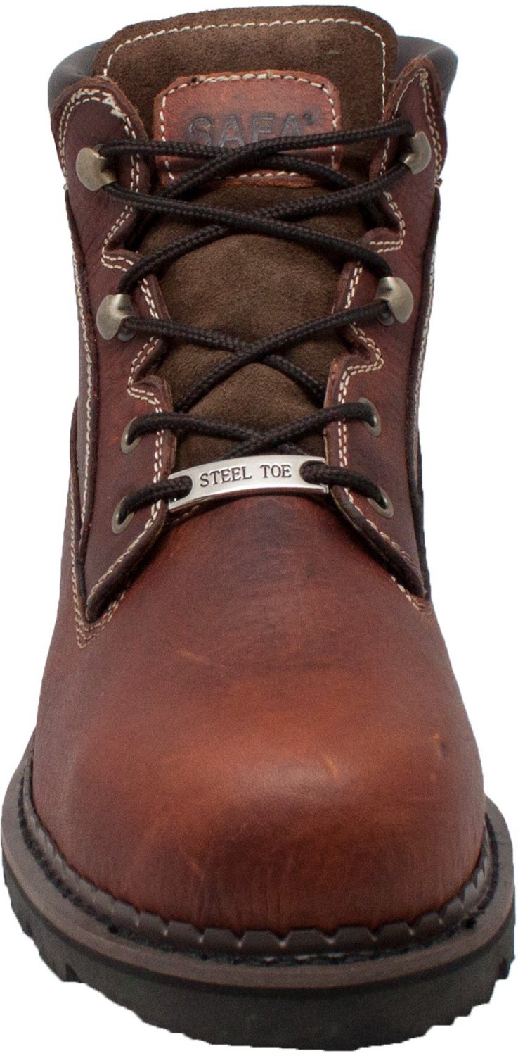 AdTec Men's 6 in Lace Up Steel Work Boots - view number 3