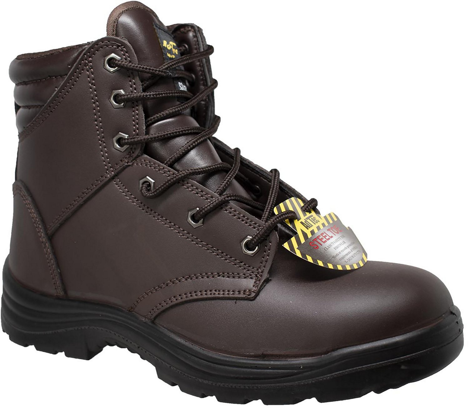 AdTec Men's 6 in Steel Toe Work Boots - view number 2