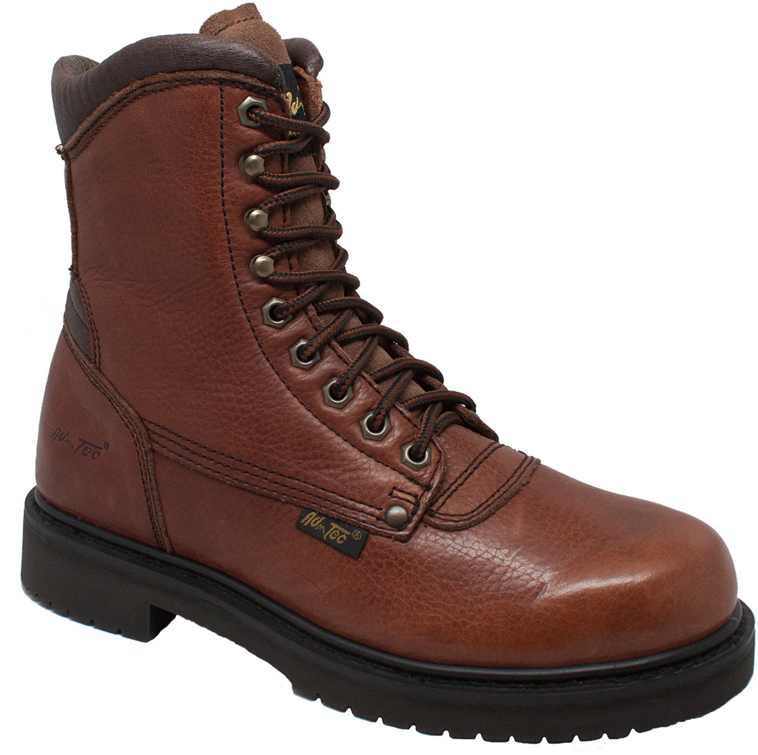 AdTec Men’s 8 in Goodyear Welt Full-Grain Work Boots