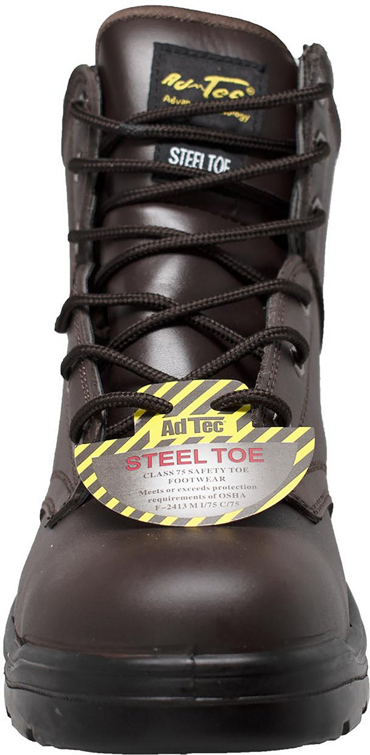 AdTec Men's 6 in Steel Toe Work Boots - view number 3