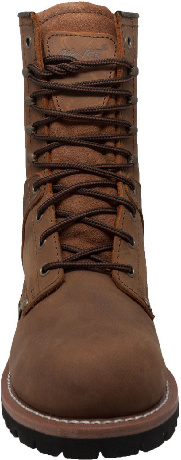 AdTec Men’s 9 in Crazy Horse Logger Work Boots - view number 3