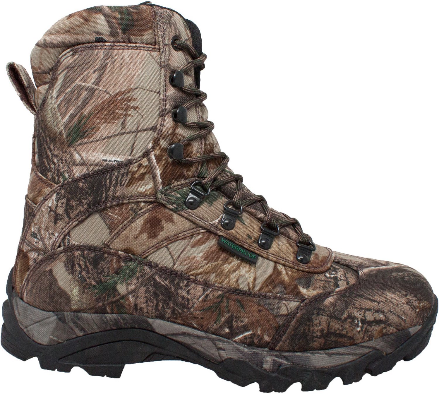 AdTec Men's 10 in Waterproof RealTree Hunting Boots | Academy