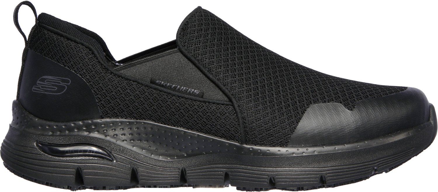 SKECHERS Men's Slip-On Arch Fit Slip-Resistant Tineid Shoes | Academy