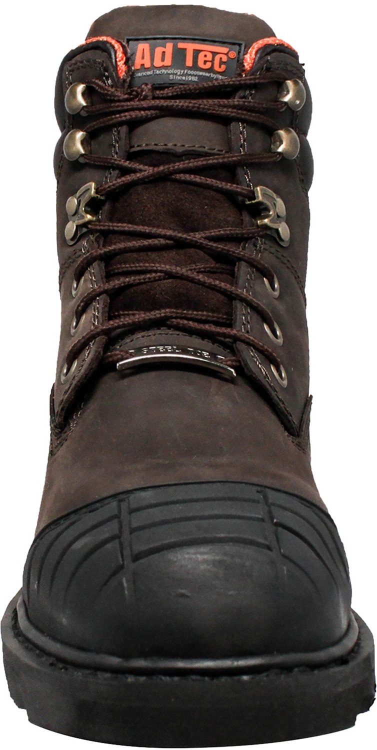AdTec Men's Crazy Horse Steel Toe Work Boots                                                                                     - view number 3