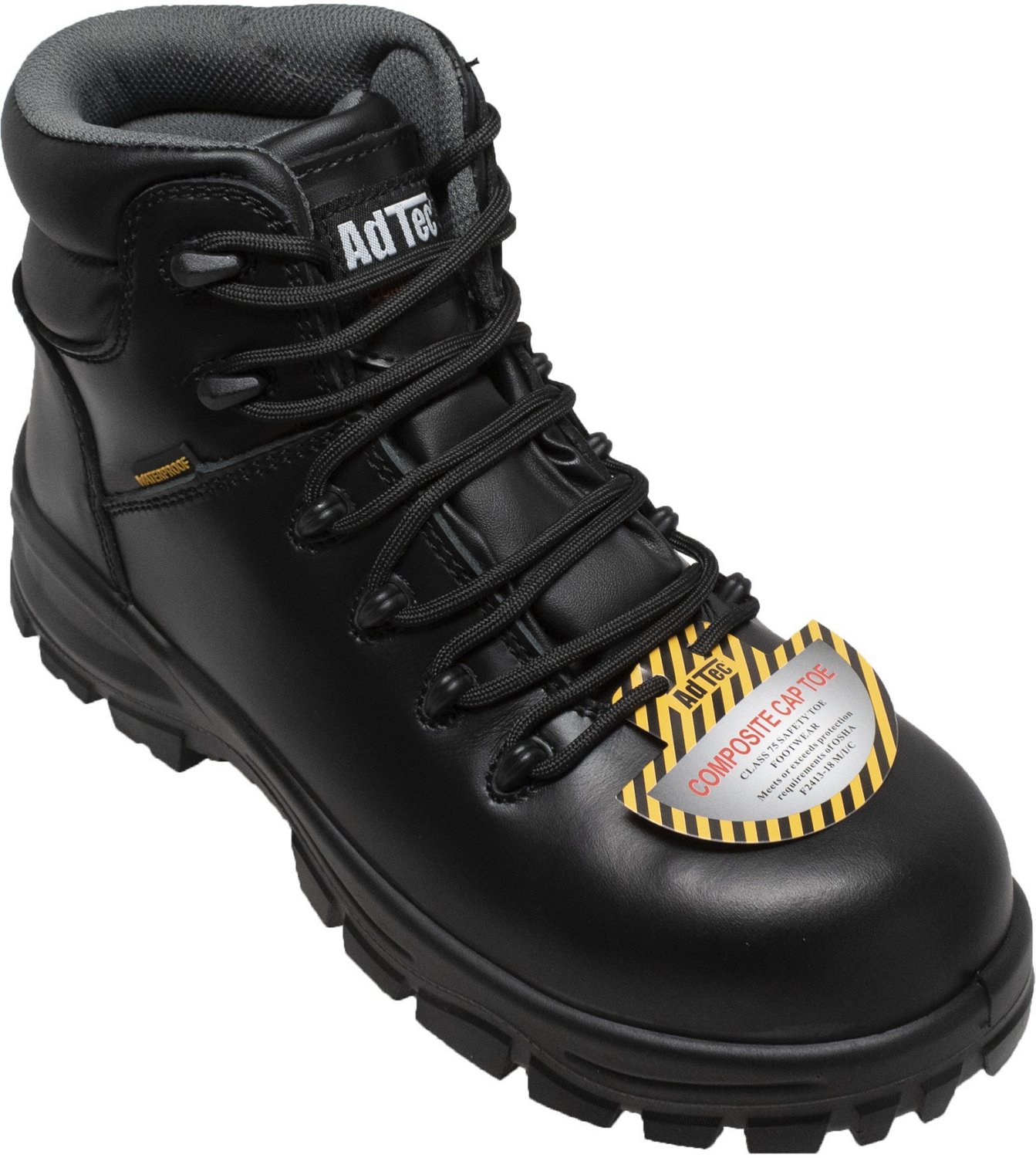 AdTec Women's 6 in Waterproof Composite Toe Work Boots - view number 2