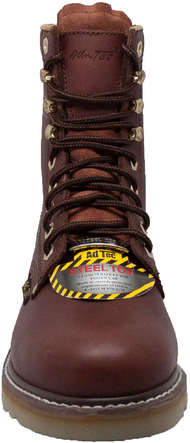 AdTec Men’s 8 in Steel Toe Farm Boots - view number 3