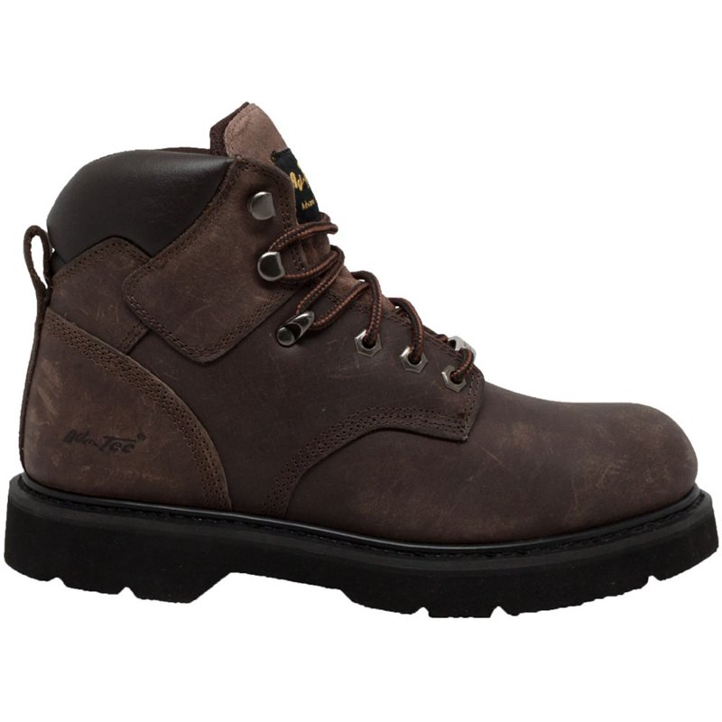 AdTec Men's 6 in Crazy Horse Steel Toe Work Boots