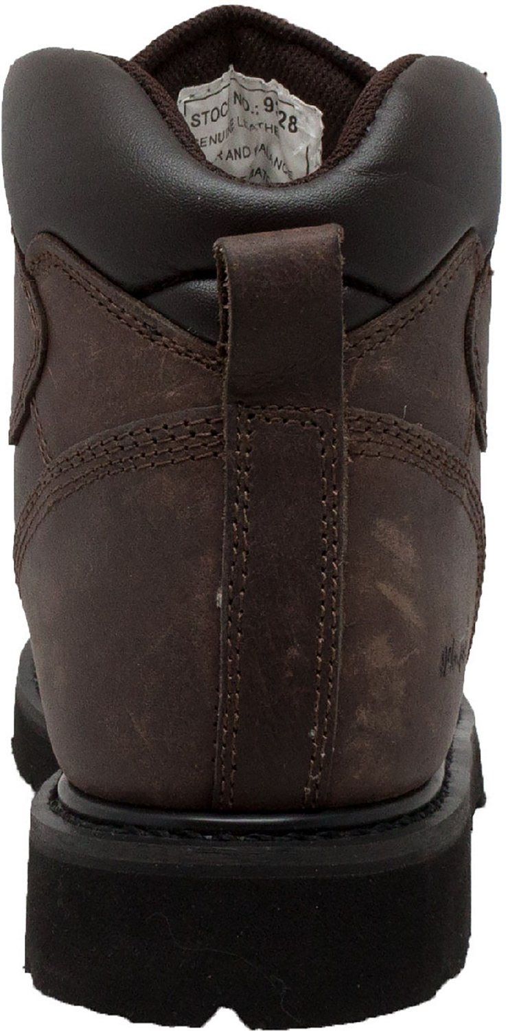 AdTec Men's 6 in Crazy Horse Steel Toe Work Boots - view number 4