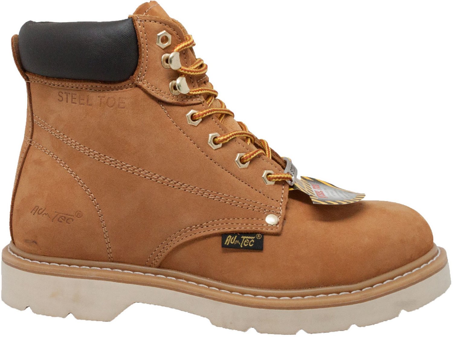 Academy boots steel discount toe