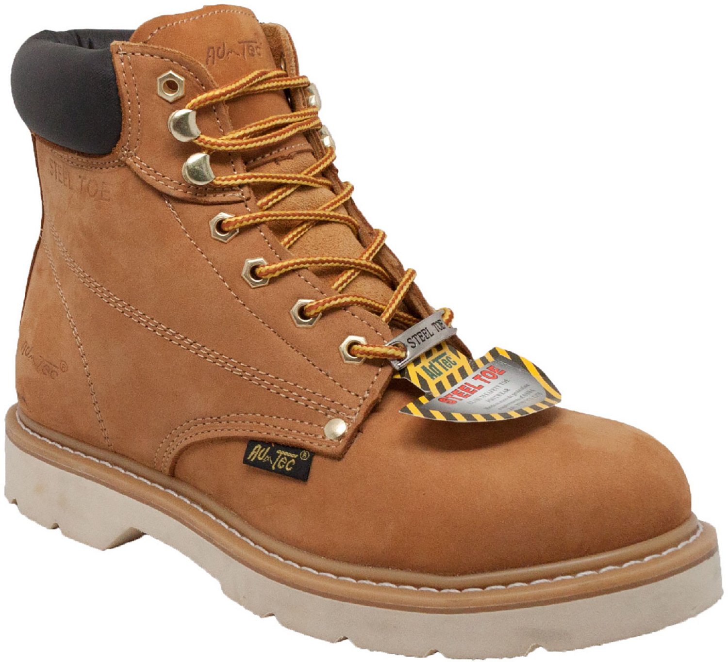 Academy steel outlet toe work boots