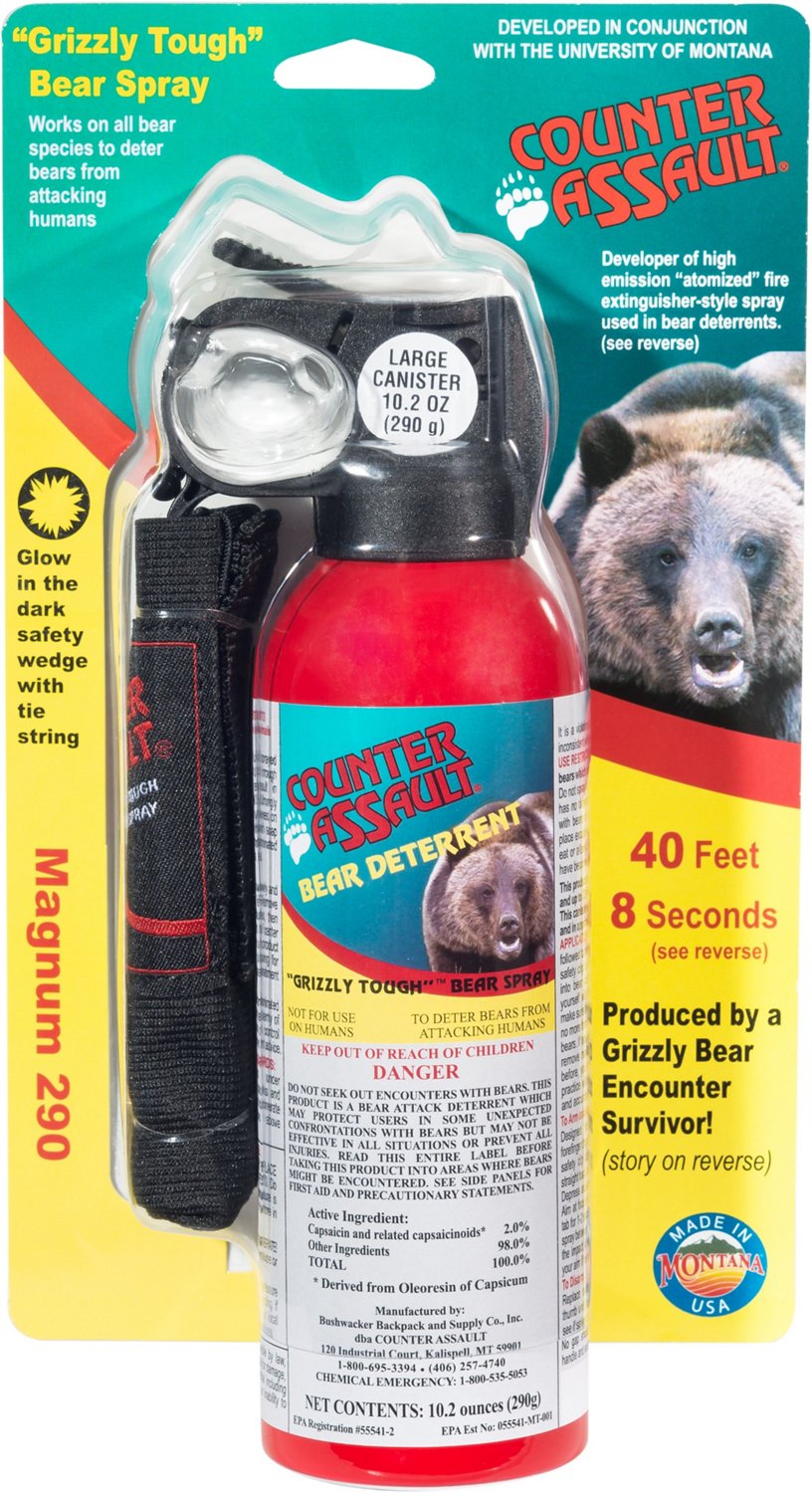 2 x Wilhelm Pepper Spray 40 ml Animal Repellent Self Defence CS Gas KO  Spray High Dose (approx. 2 Million Scoville) Effective Defence Spray :  : Sports & Outdoors