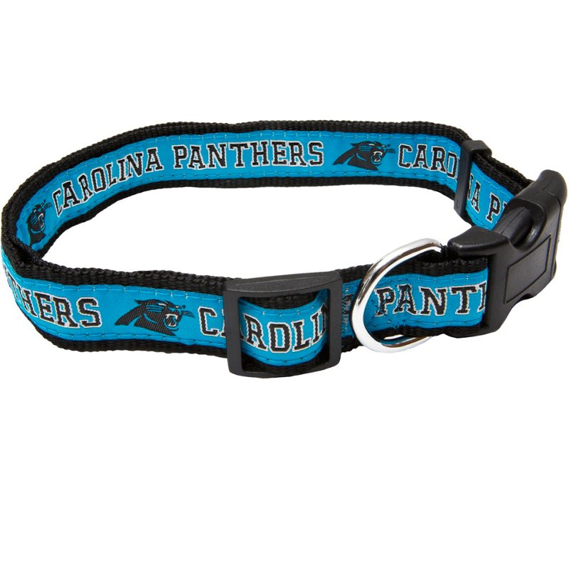 Pets First Carolina Panthers Dog Collar