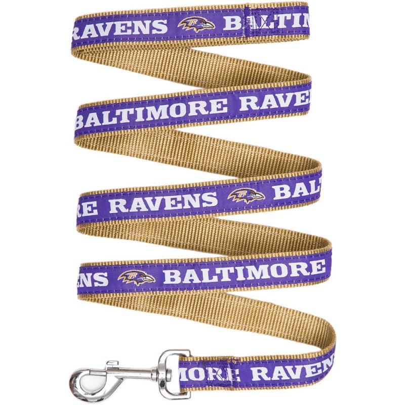 Pets First Baltimore Ravens Dog Leash