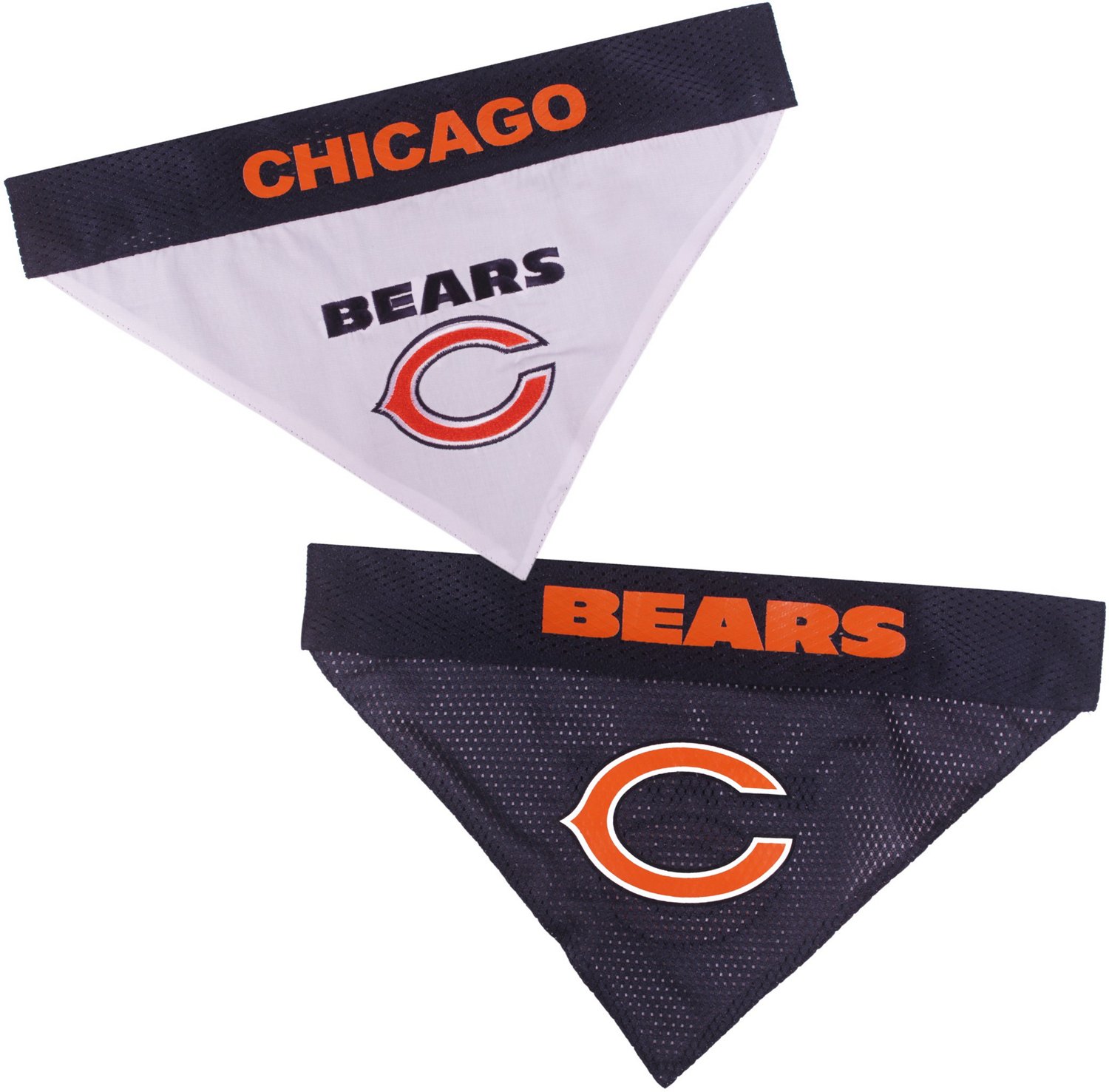 Pets First Chicago Bears Reversible Dog Bandana