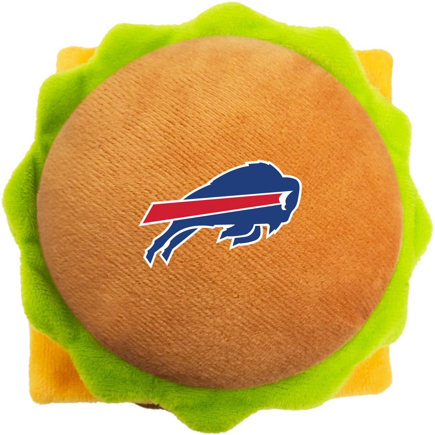 Pets First Buffalo Bills Hamburger Dog Toy                                                                                       - view number 2