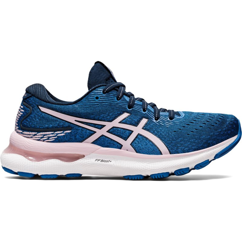 ASICS Women's Gel-Nimbus 24 Running Shoes Blue/Pink, 6.5 - Women's Running at Academy Sports product image