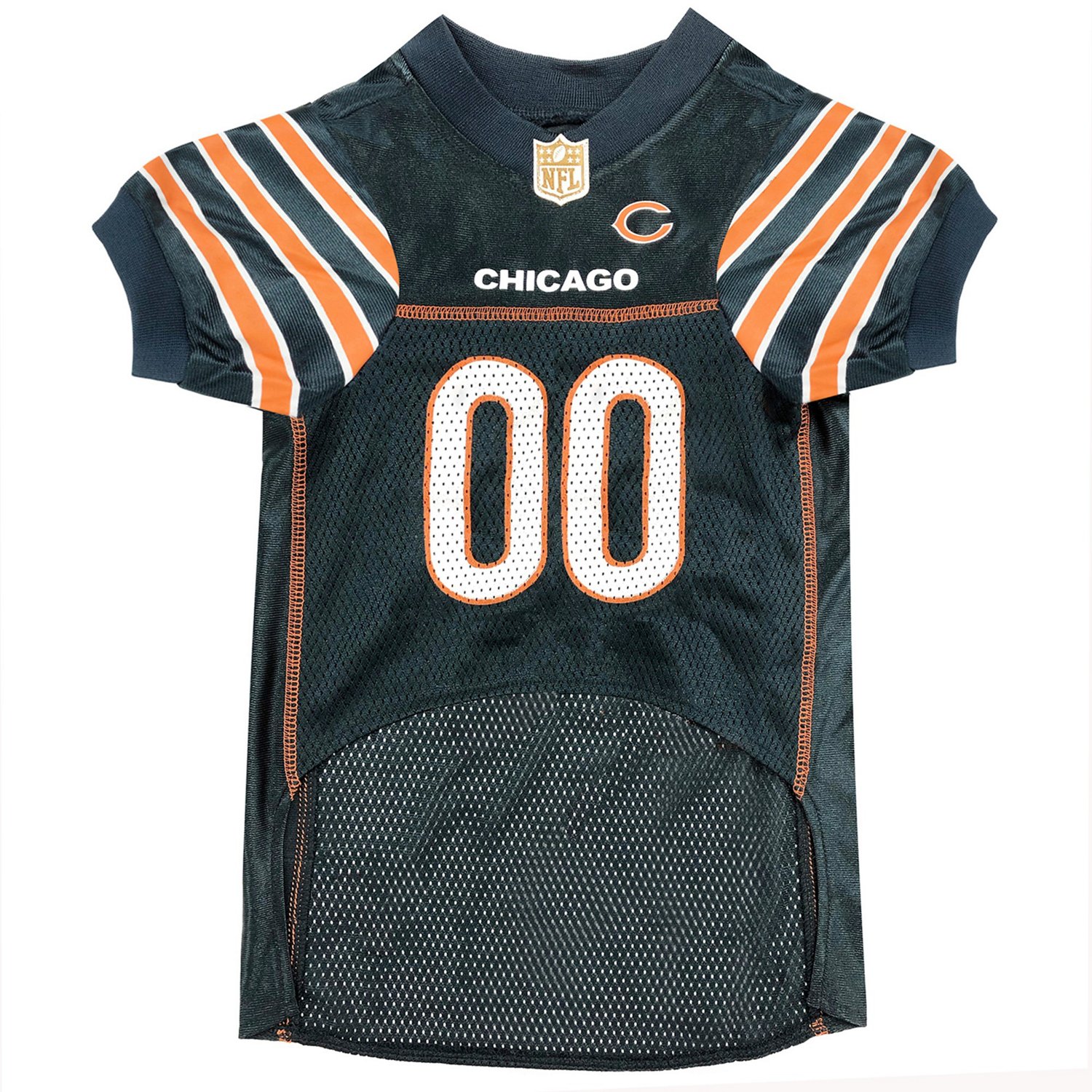 Pets First Chicago Bears Mesh Dog Jersey                                                                                         - view number 2