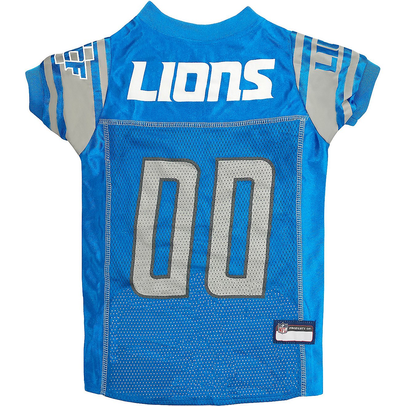 Pets First Detroit Lions Mesh Dog Jersey                                                                                         - view number 1