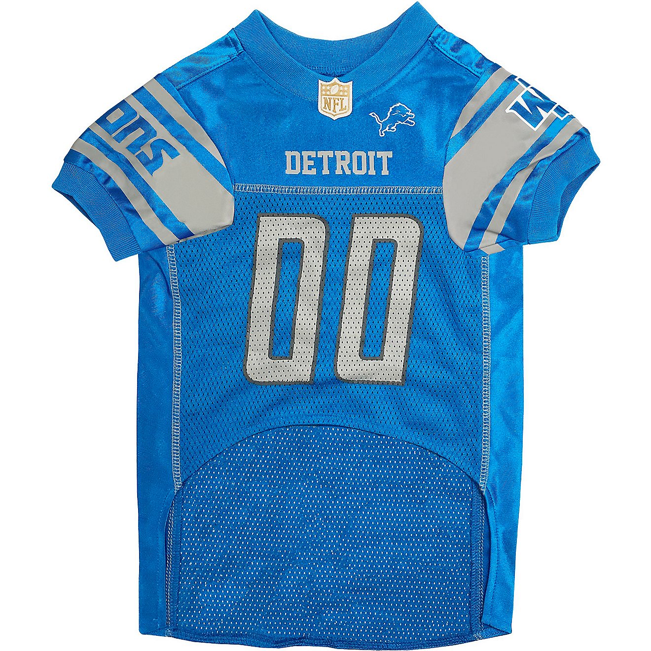 Pets First Detroit Lions Mesh Dog Jersey                                                                                         - view number 2