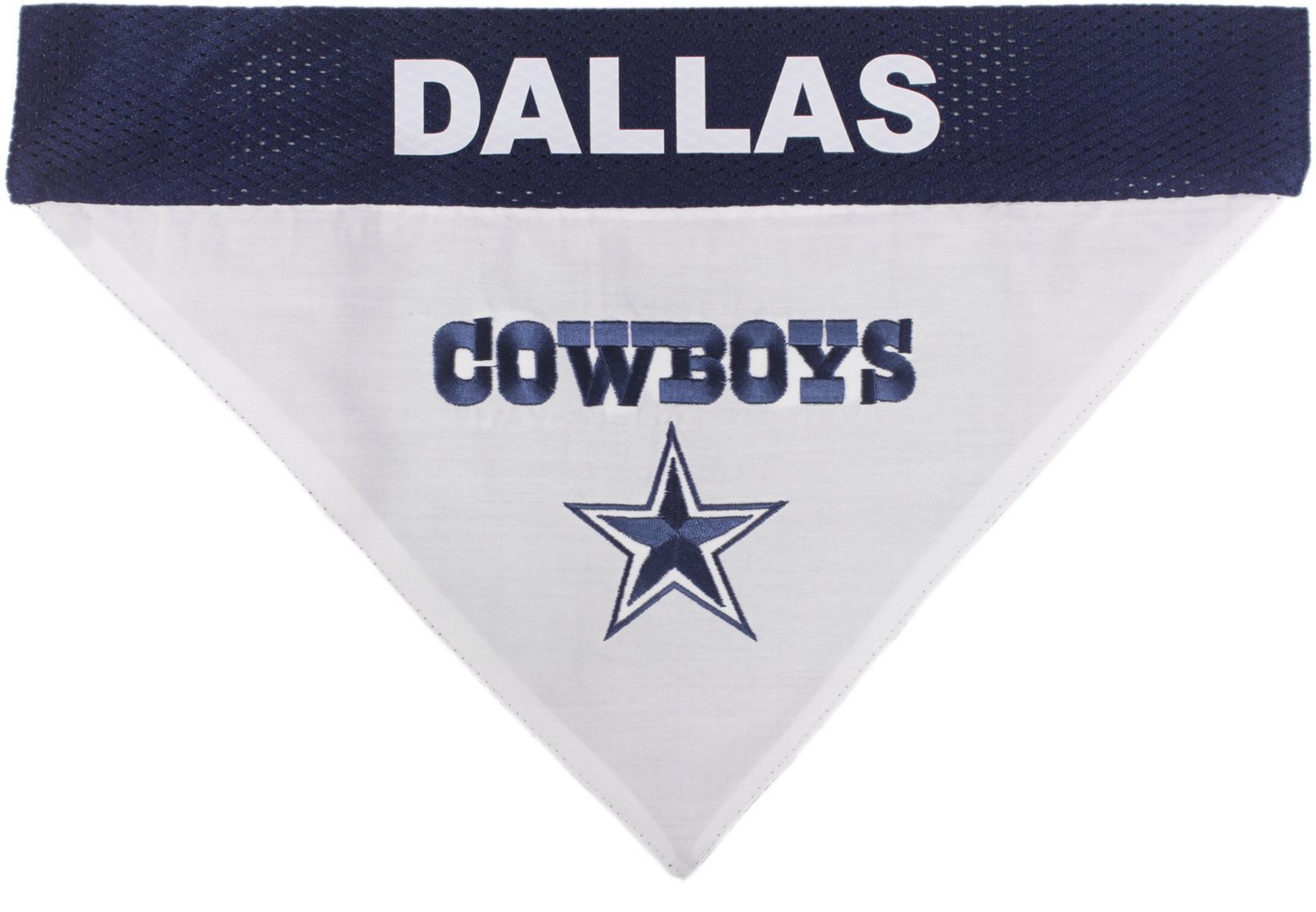 Pets First Dallas Cowboys Reversible Dog Bandana                                                                                 - view number 3