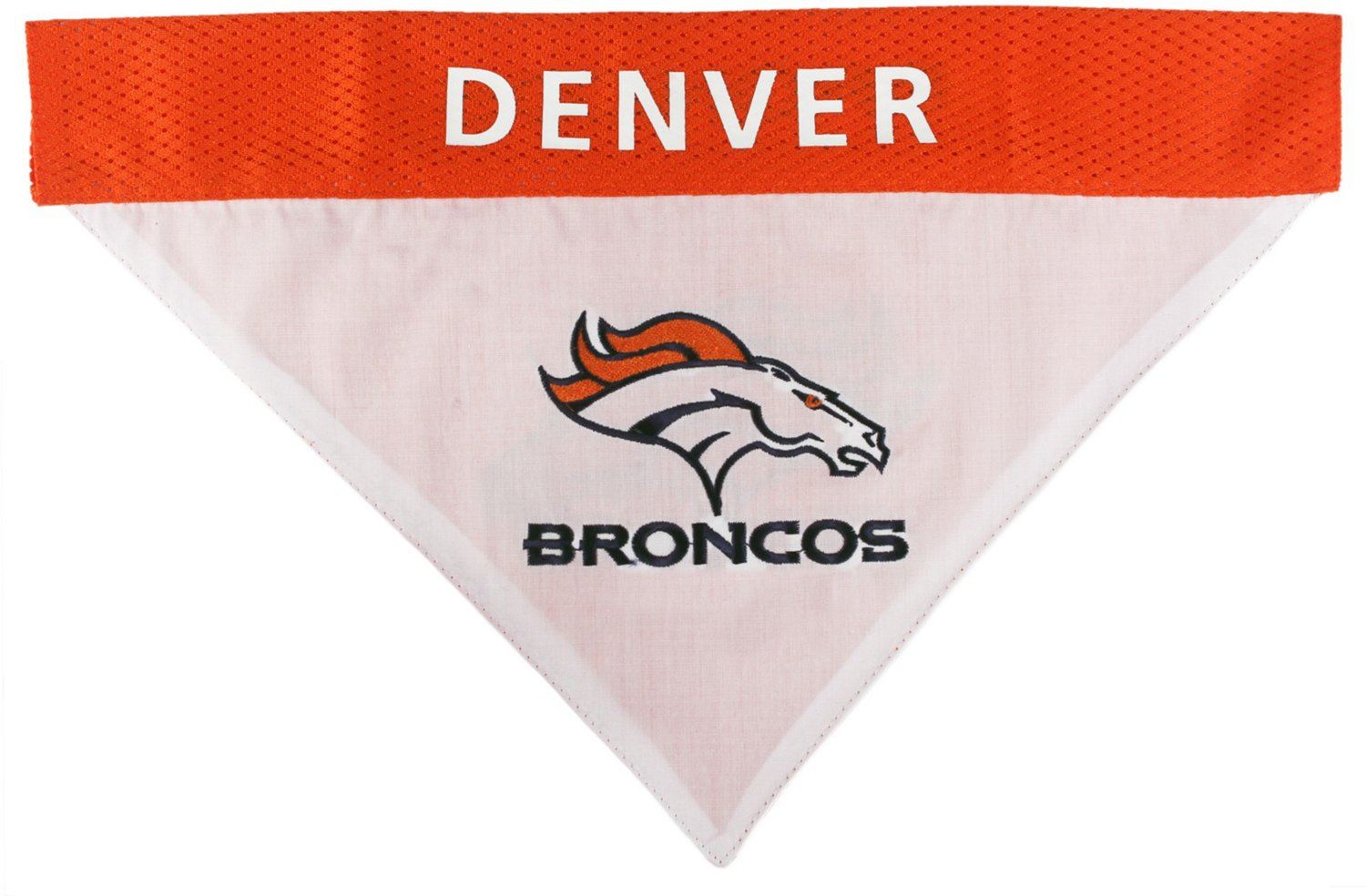 Pets First Denver Broncos Reversible Dog Bandana - view number 3
