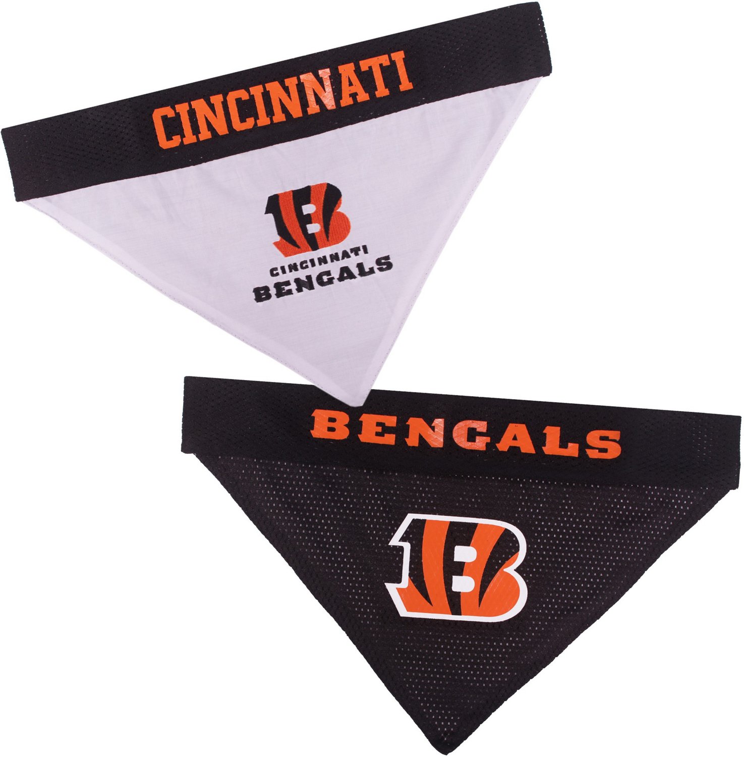 Pets First Cincinnati Bengals Reversible Dog Bandana