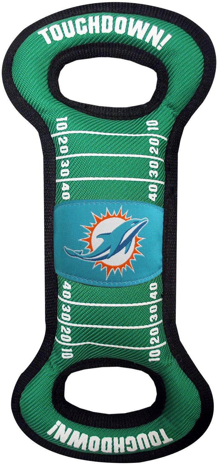 Pets First Miami Dolphins Field Dog Toy