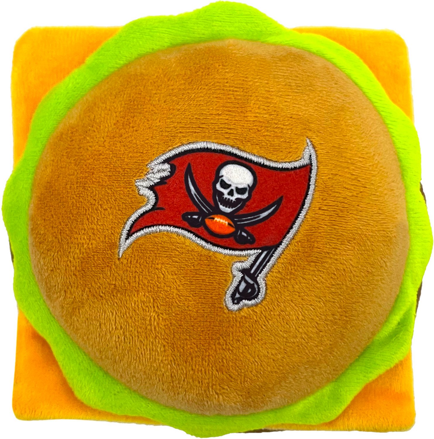 Pets First Tampa Bay Buccaneers Hamburger Dog Toy - view number 2