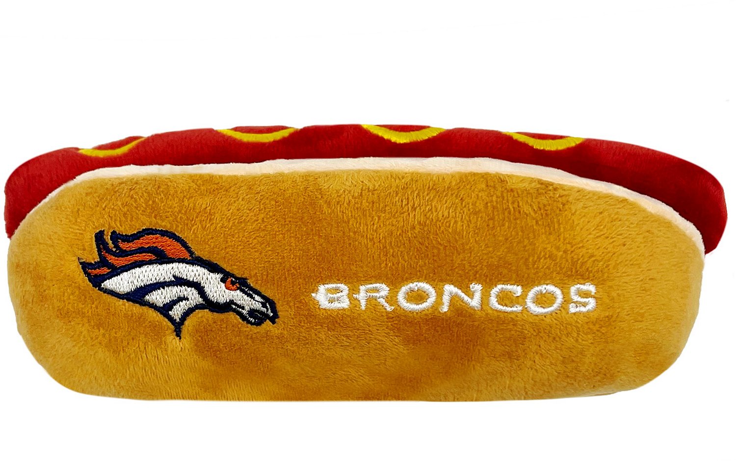 Pets First Denver Broncos Hot Dog Toy - view number 1