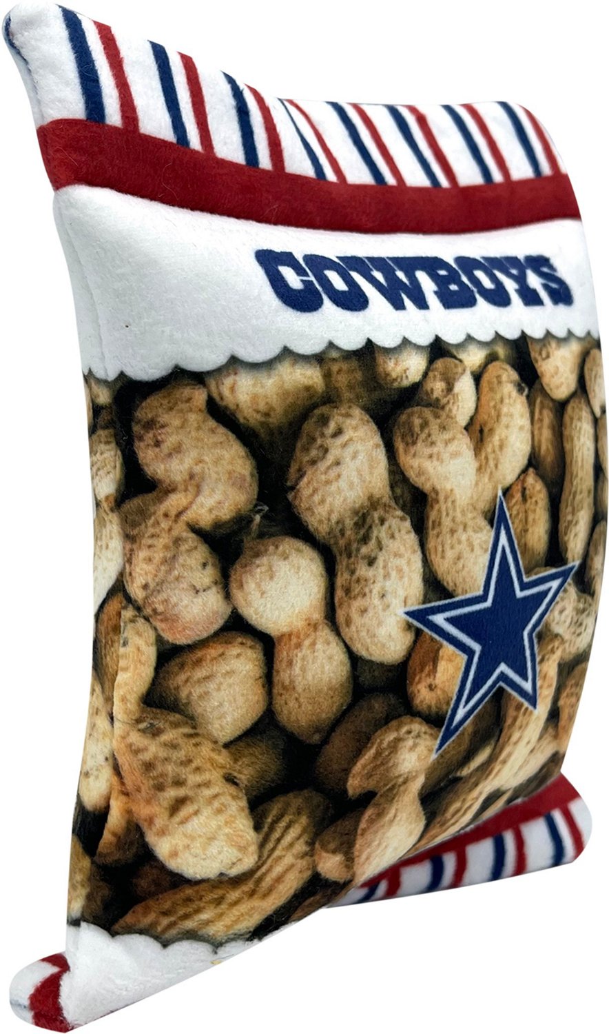 Pets First Dallas Cowboys Peanut Bag Dog Toy - view number 2