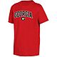 Champion Boys' University of Georgia Team Arch Short Sleeve T-shirt                                                              - view number 1 selected