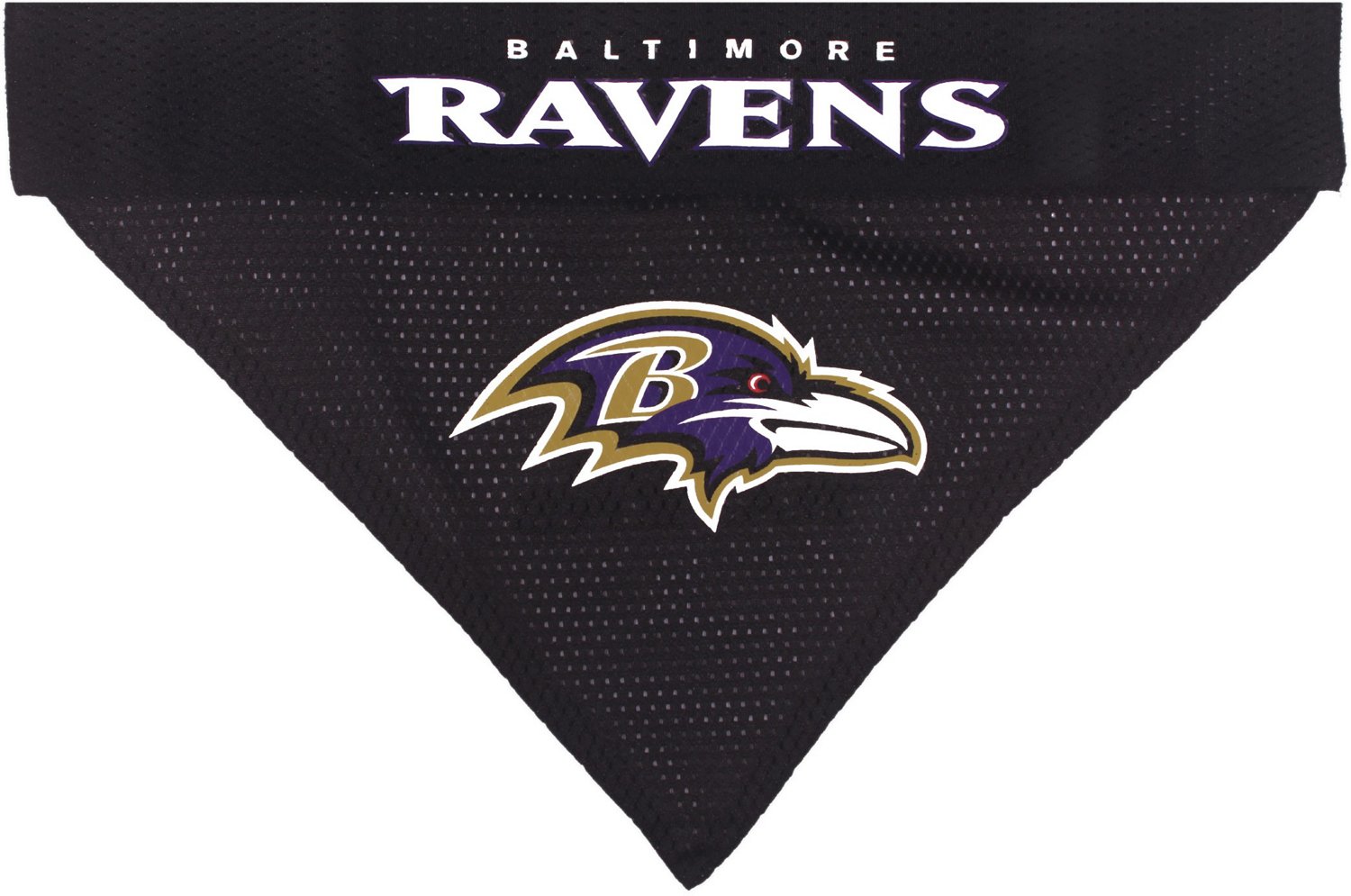 Pets First Baltimore Ravens Reversible Dog Bandana                                                                               - view number 2