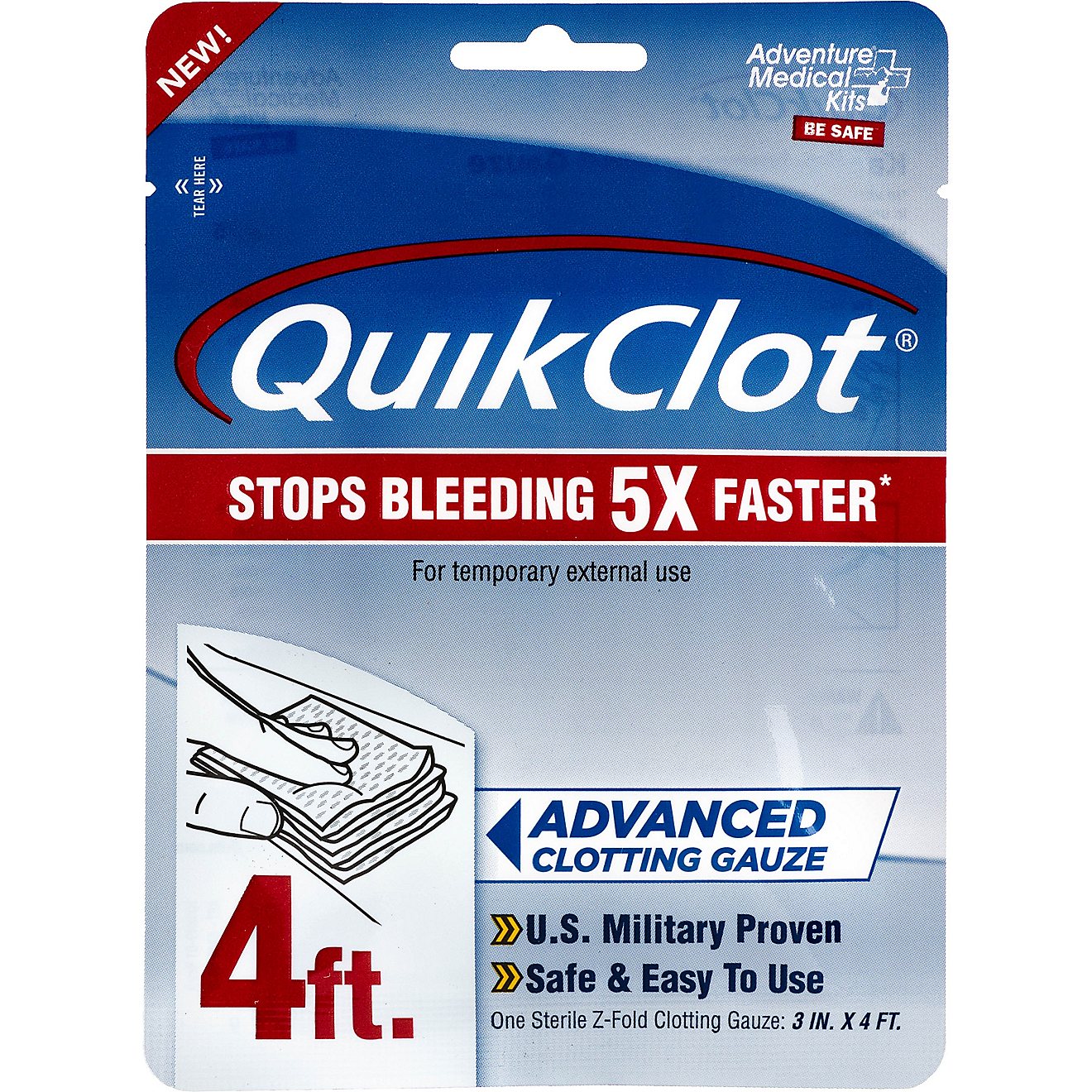 QuikClot 3 x 48 in Gauze 2-Pack                                                                                                  - view number 1