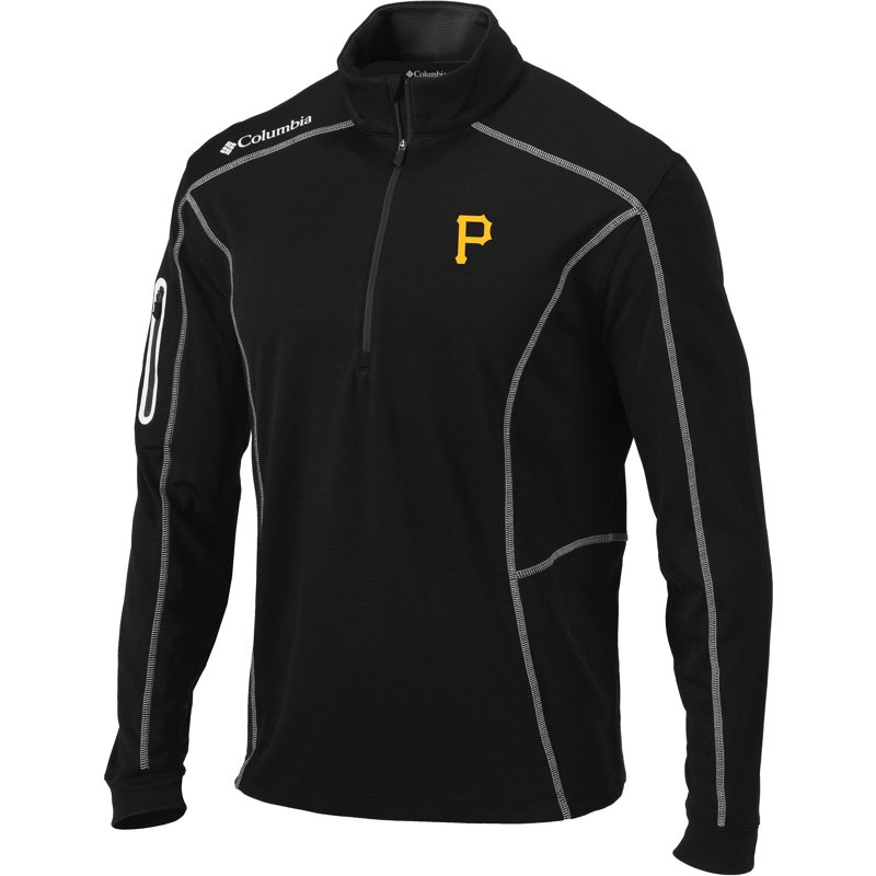 Columbia Sportswear Men's Pittsburgh Pirates Shotgun 1/4 Zip Pullover