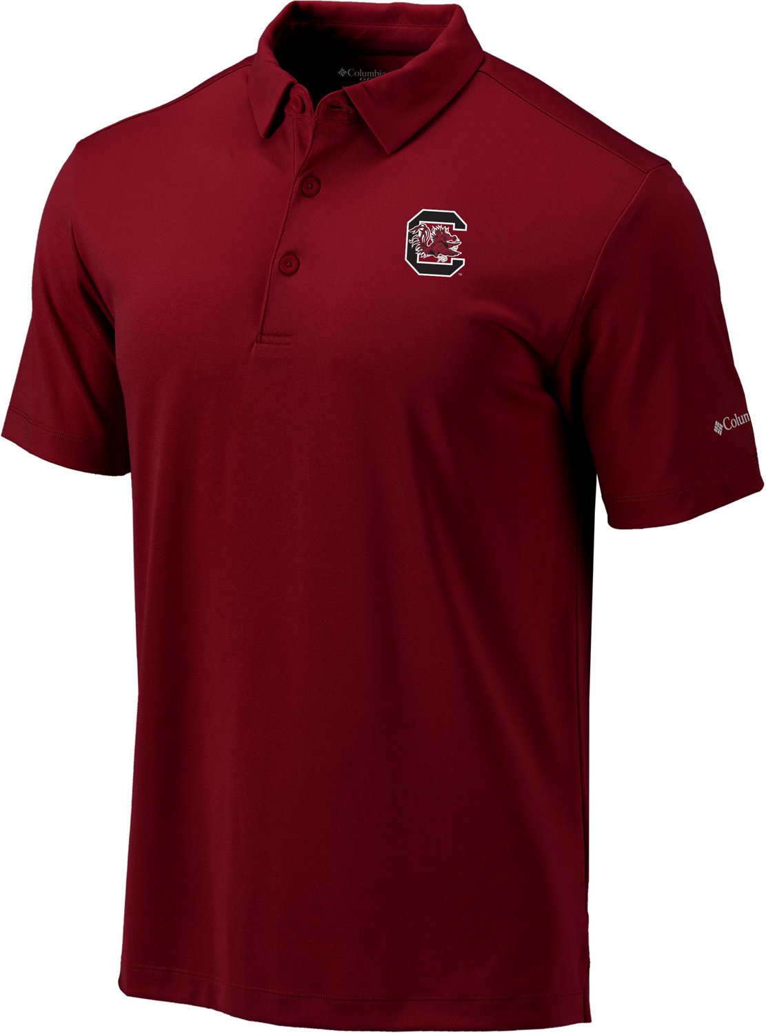 Columbia Chicago Cubs Red Omni-Wick Drive Polo