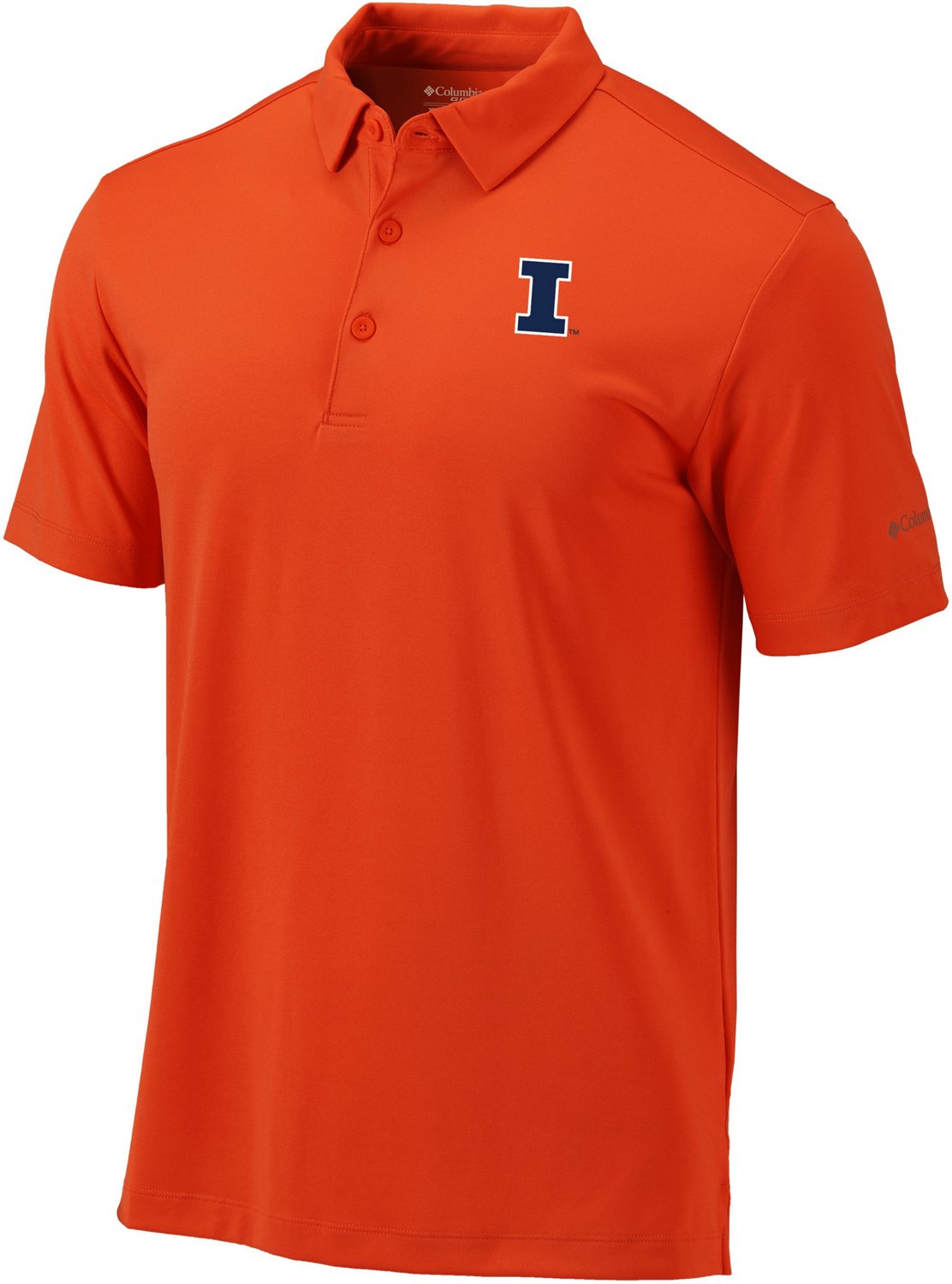 Columbia Sportswear Men s University of Illinois Drive Polo Shirt Academy