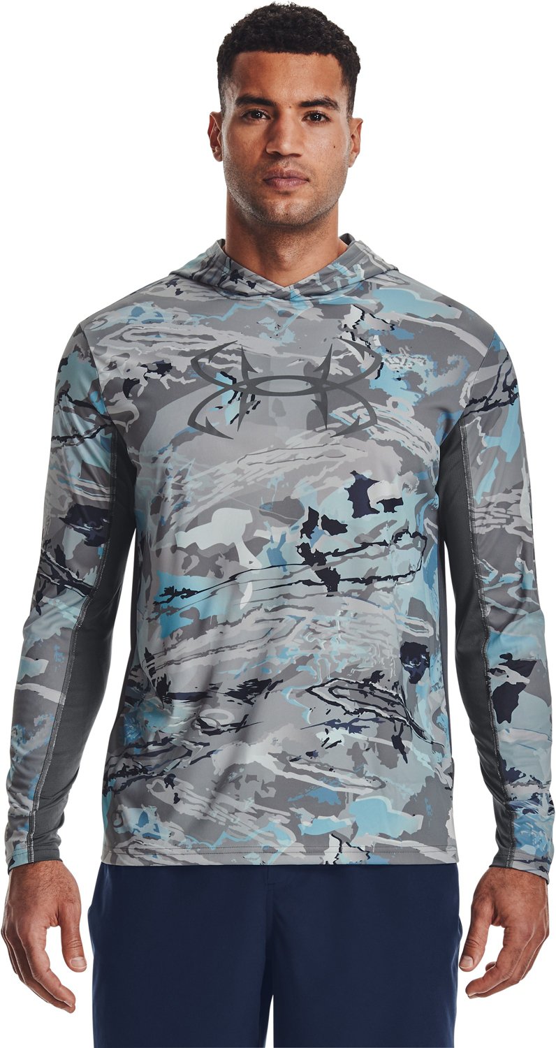 Under Armour Mens Iso-chill Shore Break Camo Hoodie : : Clothing,  Shoes & Accessories