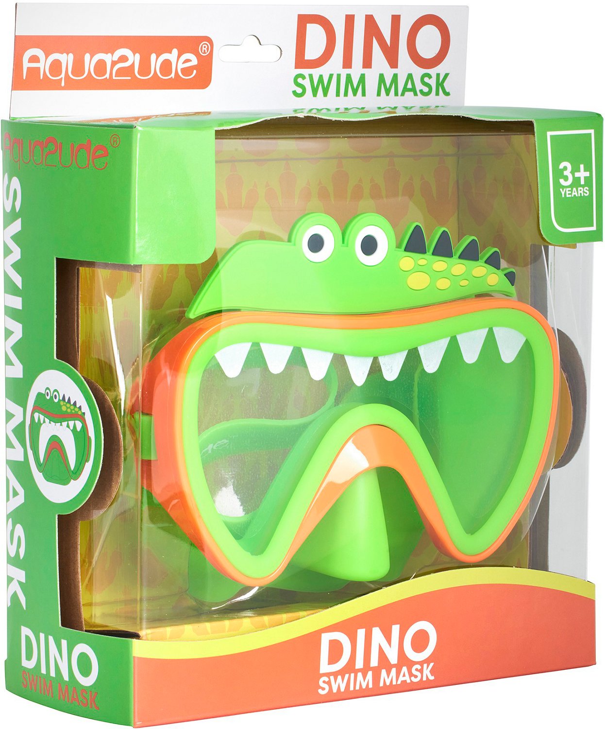 Aqua2ude Boys' Novelty Monster Swim Mask                                                                                         - view number 2