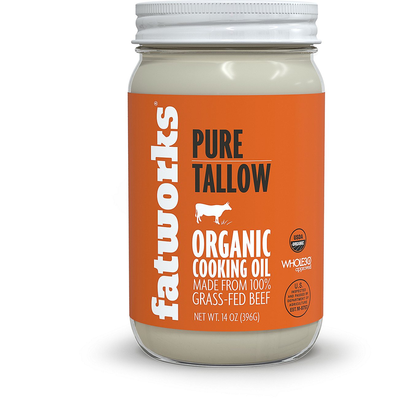Fatworks 14 oz Organic Pure Tallow                                                                                               - view number 1