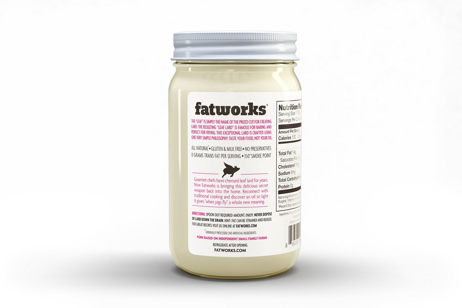Fatworks 14 oz Premium Leaf Lard Academy