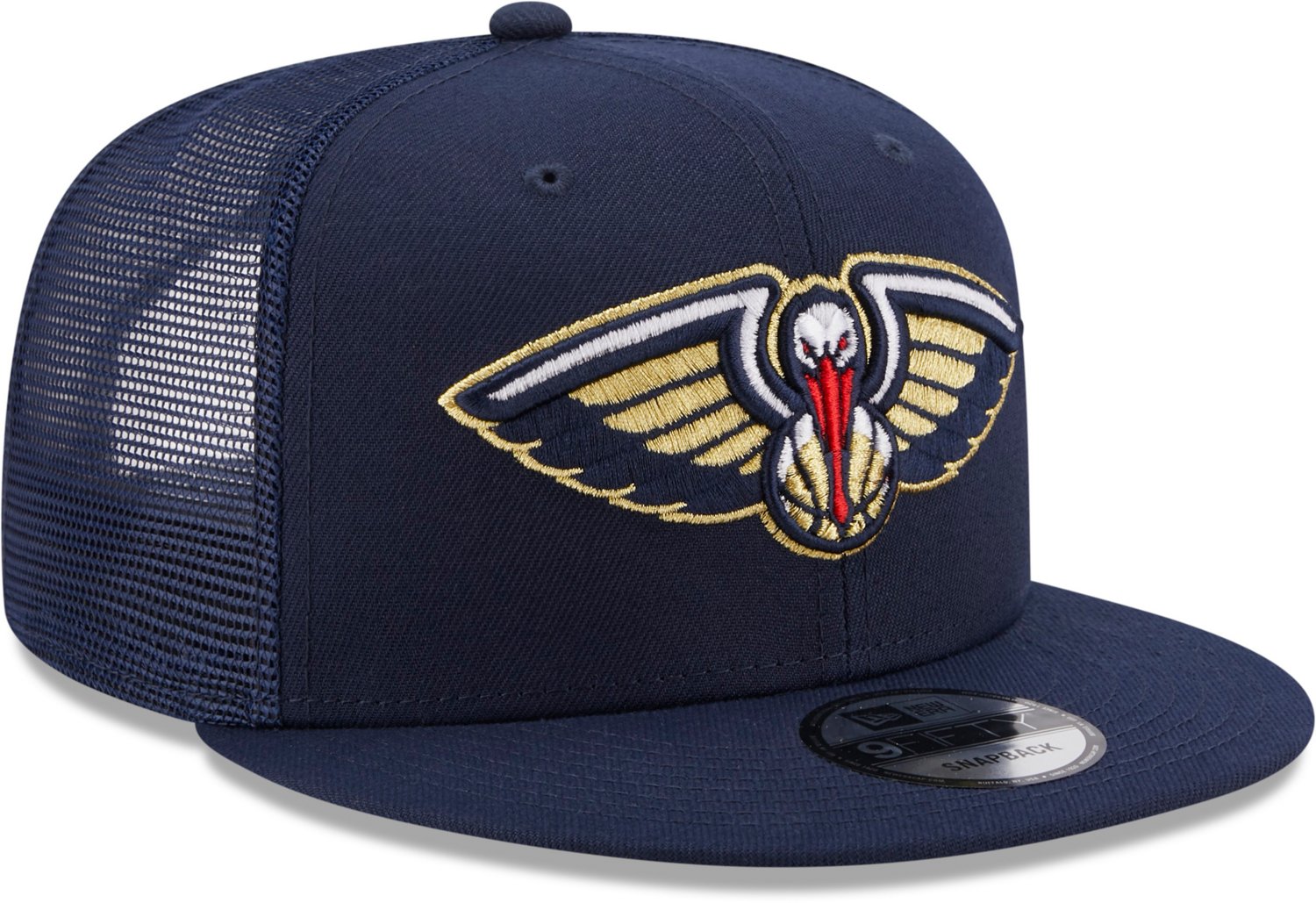 New Era Men's New Orleans Pelicans Classic Trucker 9FIFTY Cap - view number 3
