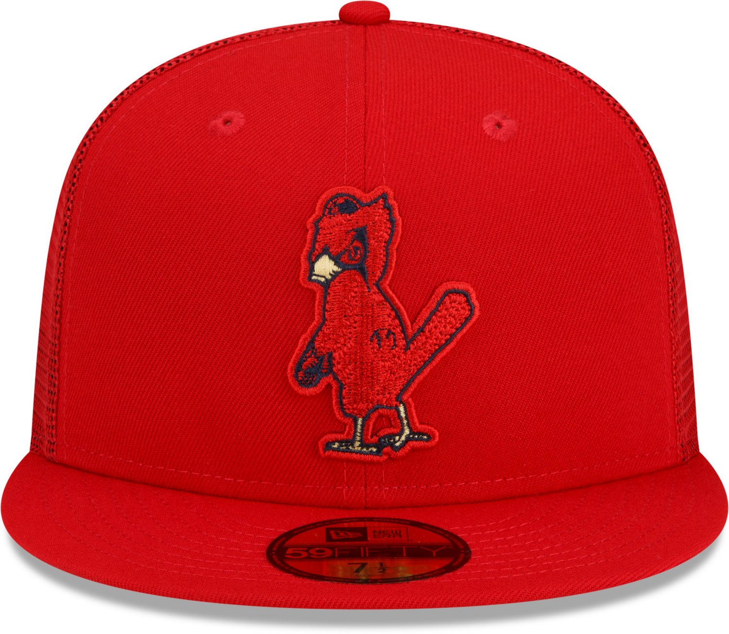 Toddler St. Louis Cardinals New Era Red Fredbird Mascot Plate 9TWENTY  Adjustable Hat