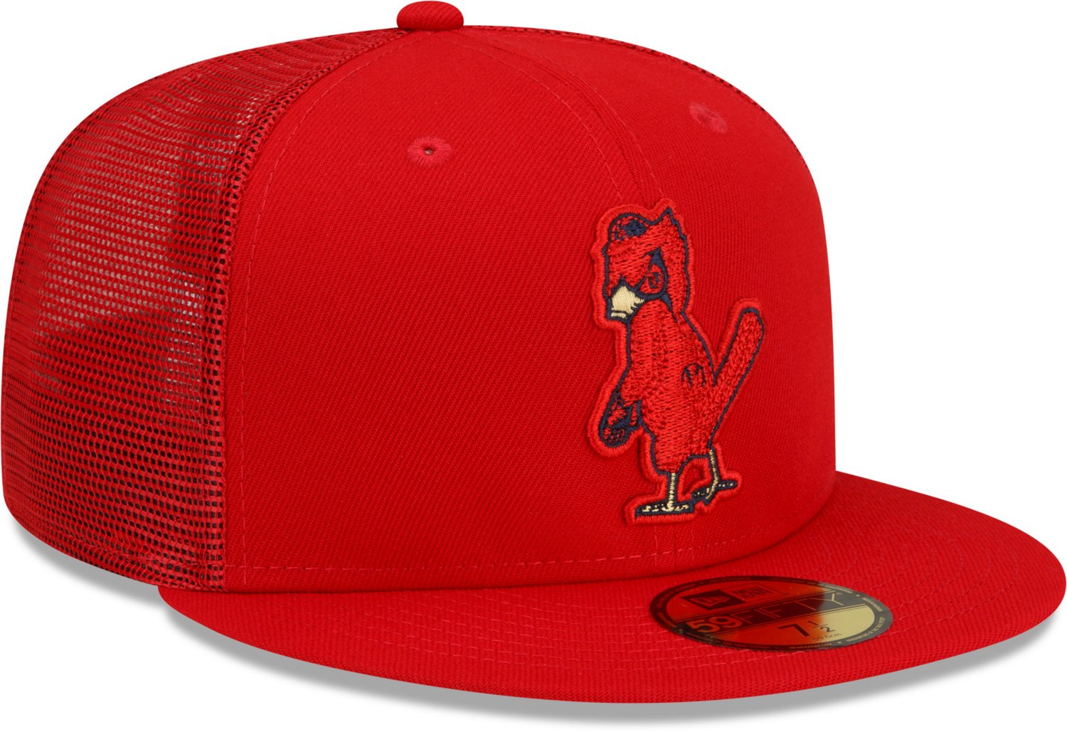 St. Louis Cardinals New Era 5950 Batting Practice Fitted Hat - Navy