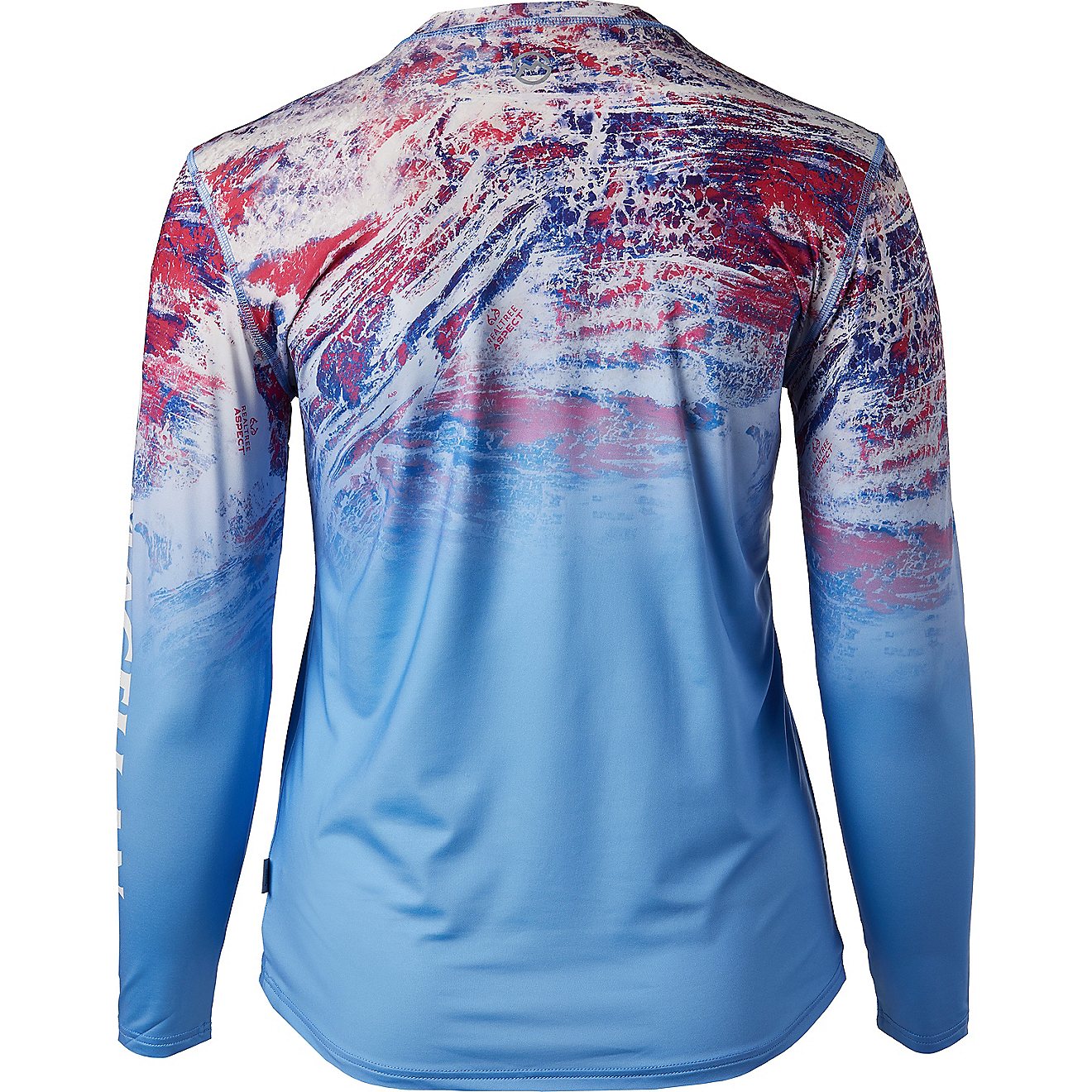 Magellan Outdoors Women's Realtree Aspect Ombre Long Sleeve T-shirt                                                              - view number 2