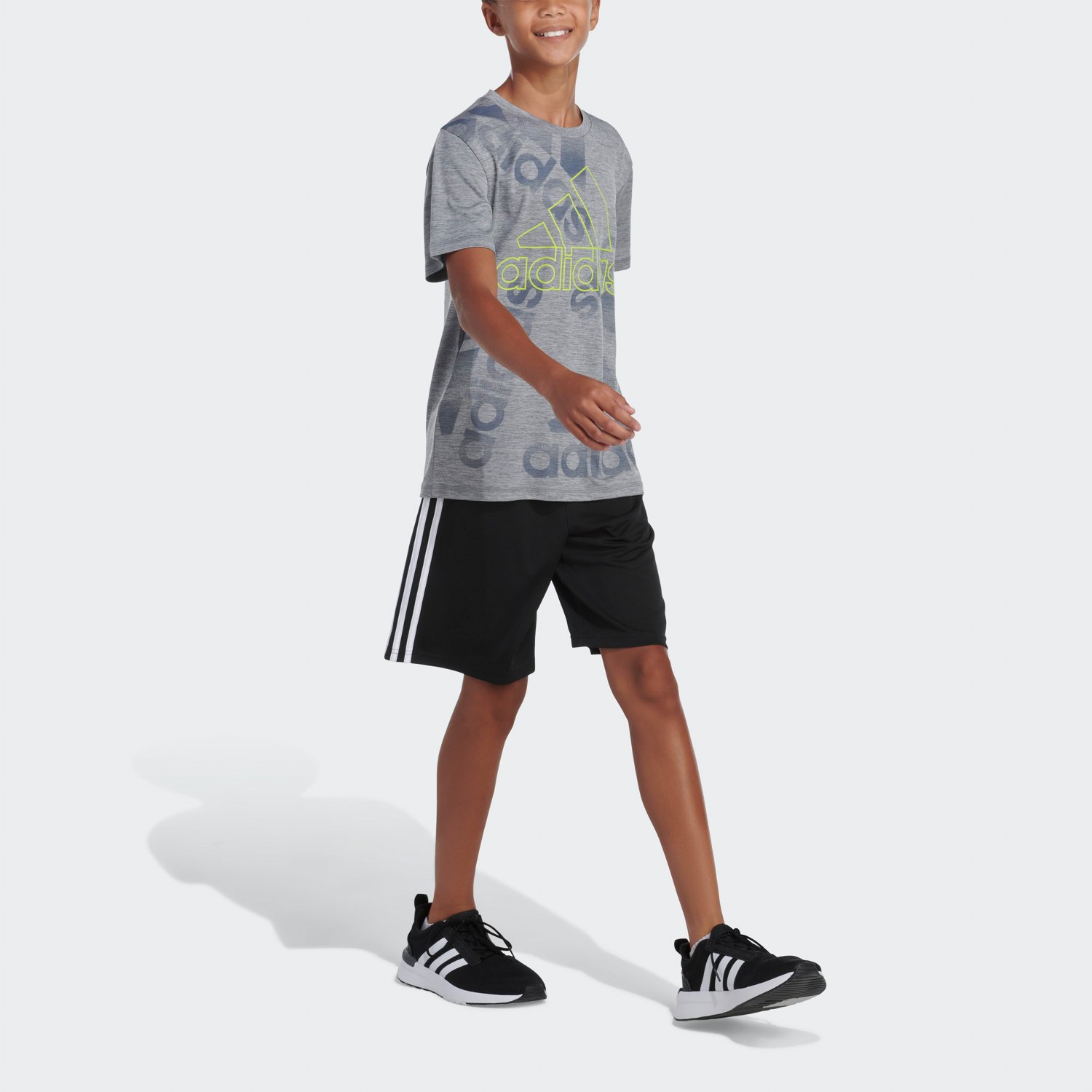 adidas Boys' BOS Toss Graphic Short Sleeve T-shirt                                                                               - view number 3