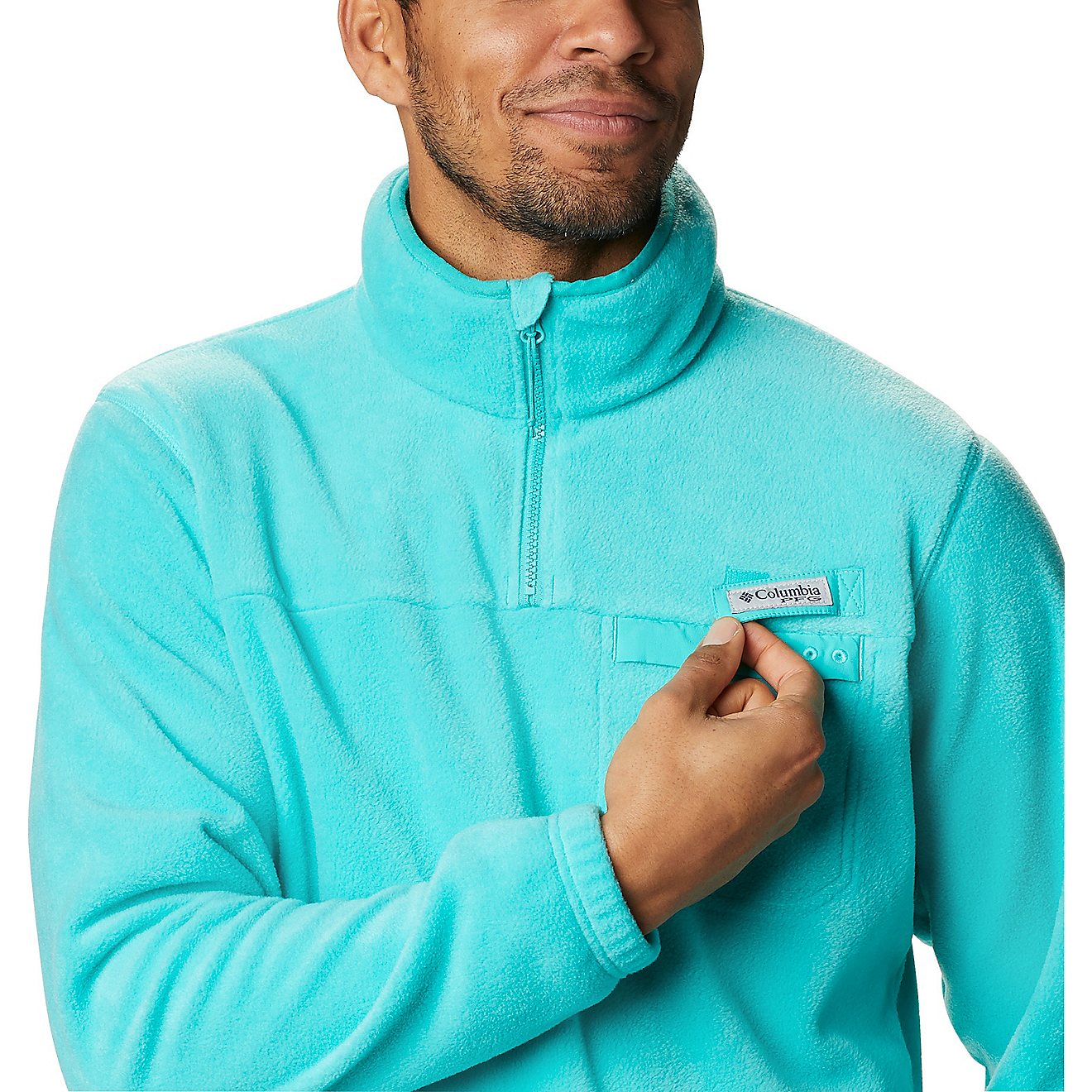 Columbia Sports Men's Grander Marlin MTR Fleece Pullover Sweatshirt                                                              - view number 4